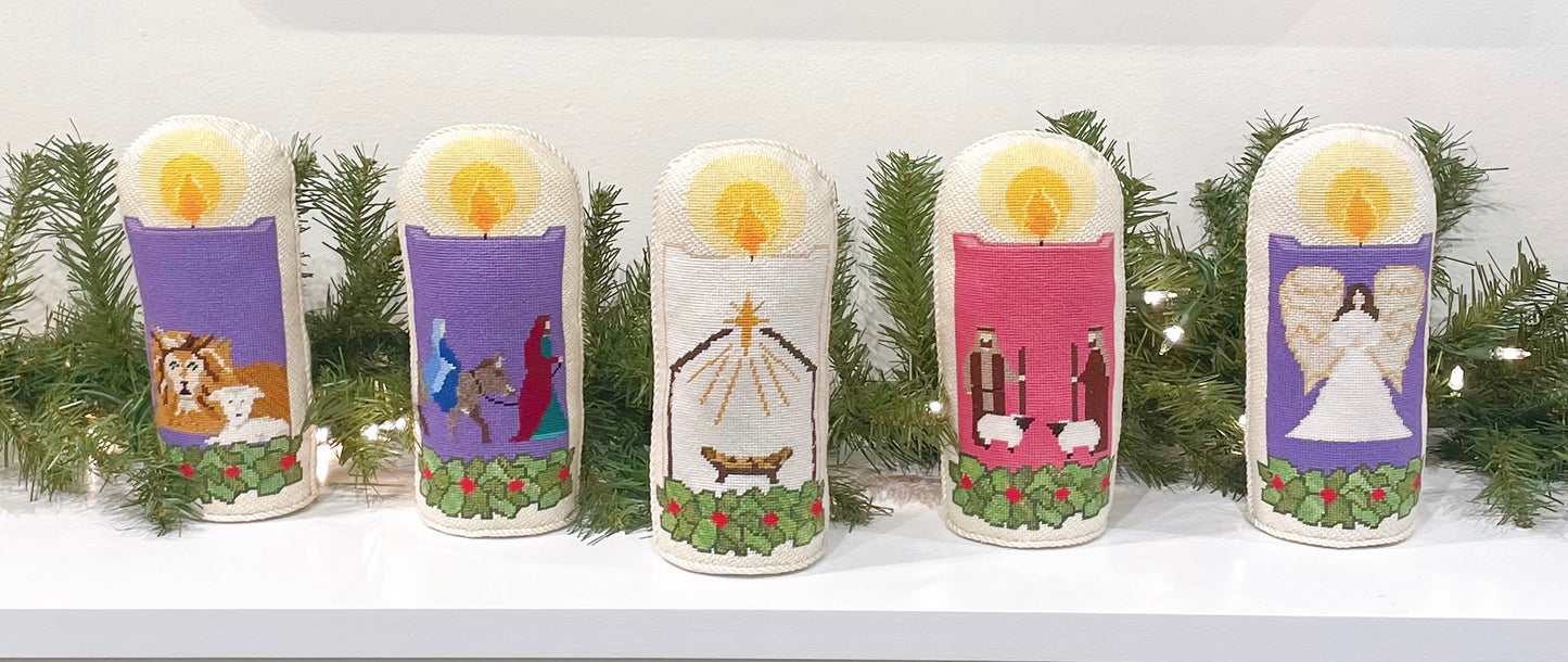fifth advent candle - manger